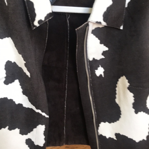 Frenchi Cowhide suede leather jacket - Picture 4 of 4
